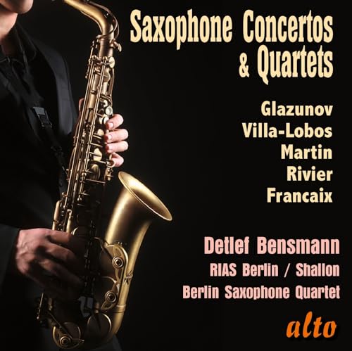 Various - Saxophone Concertos & Quartets [CD]