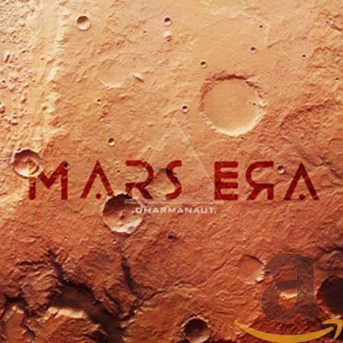 CD cover with a reddish-brown, cratered surface and white text.