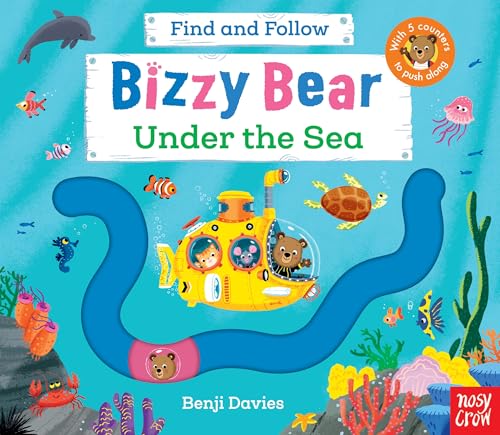Bizzy Bear Find and Follow: Under the Sea : with 4 sliding counters
