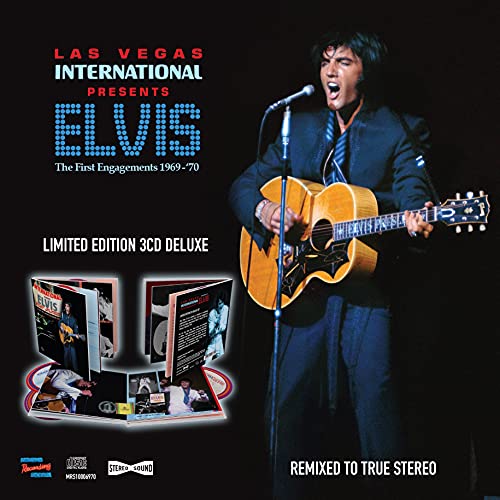 Elvis Presley - Las Vegas International Presents Elvis - The First Engagements 1969-70 (Deluxe 3cd Digi Book) [CD]