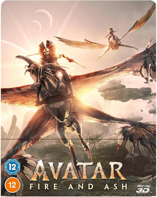 Avatar: Fire and Ash 3D + BD + Bonus disc SteelBook [Blu-ray]