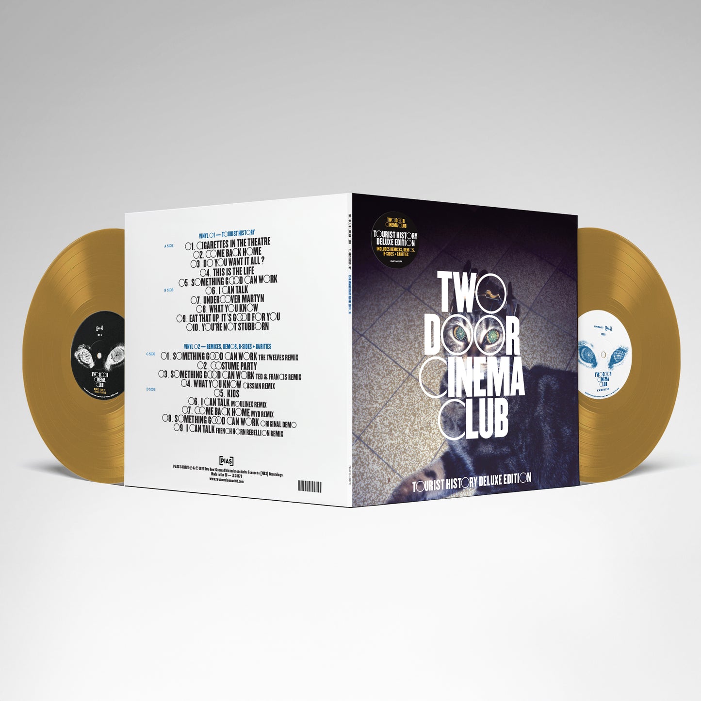 Two Door Cinema Club - Tourist History (15th An. Gold LP) [VINYL]