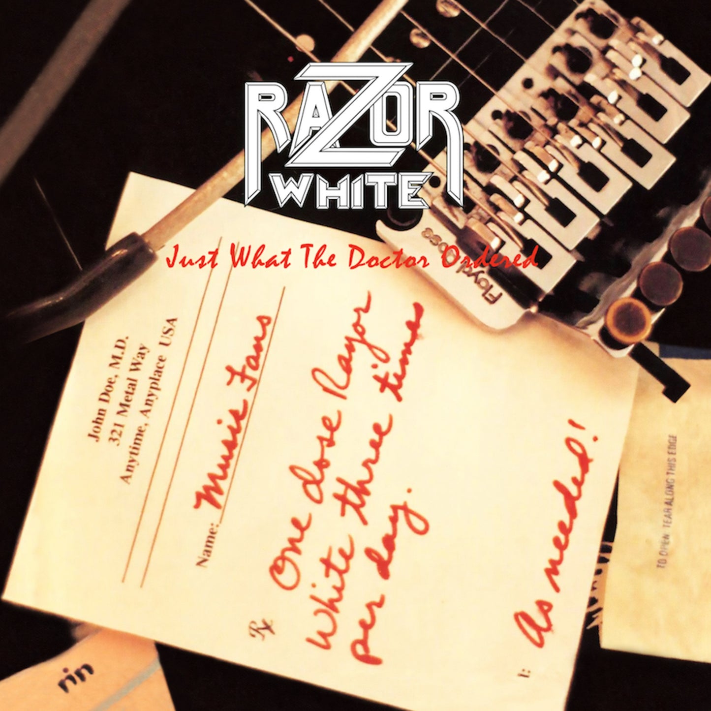 Razor White - Just What The Doctor Ordered [CD]