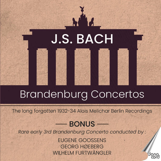 Berlin Po/melichar - Bach - Brandenburg Concertos [CD]