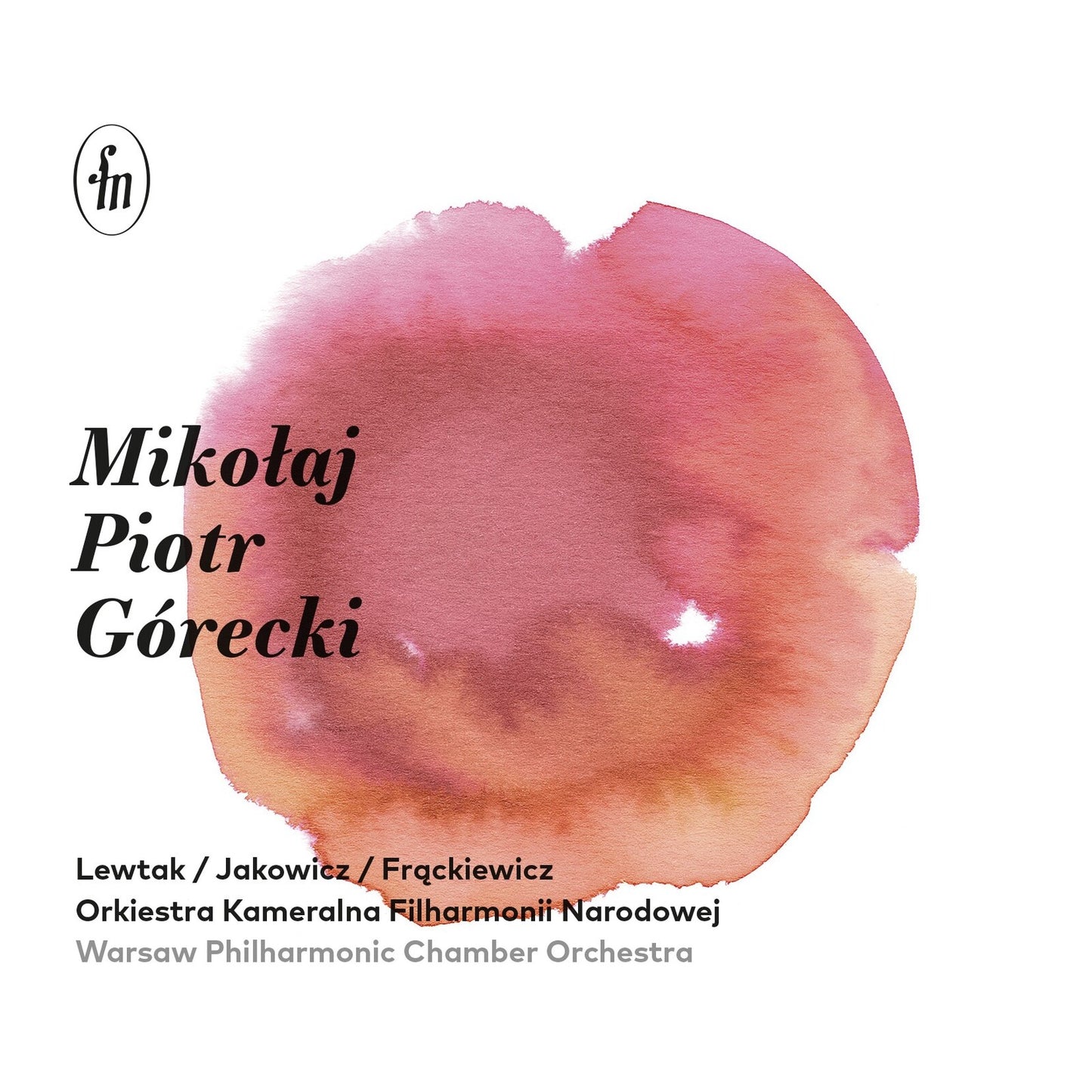 Warsaw Phil Chamber Orch - Mikolaj Piotr Gorecki [CD]