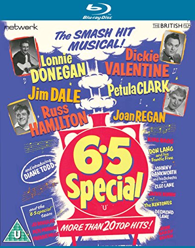 Blu-ray cover for the musical film 6.5 Special featuring cast names and retro graphics.