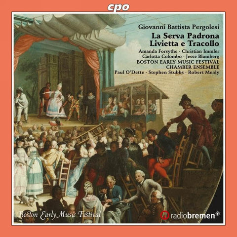 Bemf Chamber Orchestra/mealy - Giovanni Battista Pergolesi: La Serva Padrona/Livietta E Tracollo [CD]