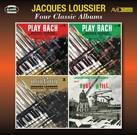 Various - Four Classic Albums (Play Bach Vol 1 / Play Bach Vol 2 / Play Bach Vol 3 / Jacques Loussier Joue Kurt Weill) [CD]