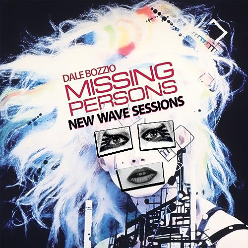 Album cover for Dale Bozzio’s “New Wave Sessions” featuring a stylized portrait.