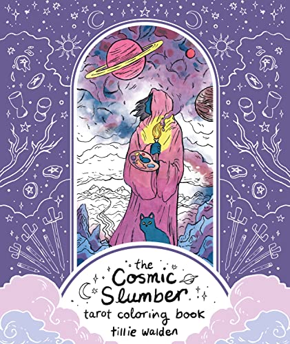 Cosmic Slumber Tarot Coloring Book, The