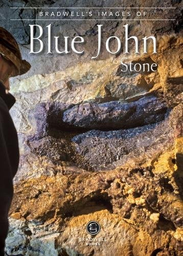Book cover featuring a close-up of textured, banded Blue John stone.