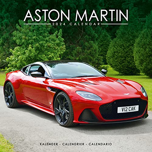 Aston Martin Calendar 2024 | Square Car Wall Calendar - 16 Month: Original Avonside-Kalender [Mehrsprachig] [Kalender]