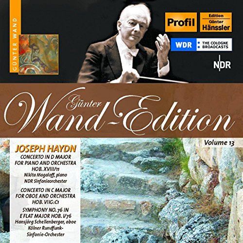 CD cover featuring Günter Wand, text “Wand-Edition”, and abstract artwork.