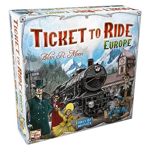 Days of Wonder DOW7202 Ticket to Ride Europe