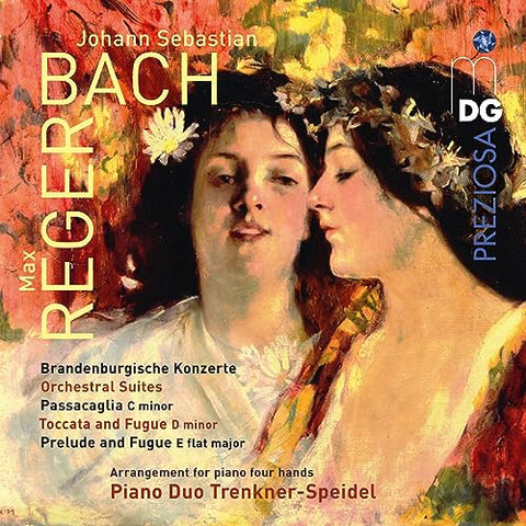 EVELINDE TRENKER  SONTRAUD SPE - J.S. BACH ARR. MAX REGER [CD]