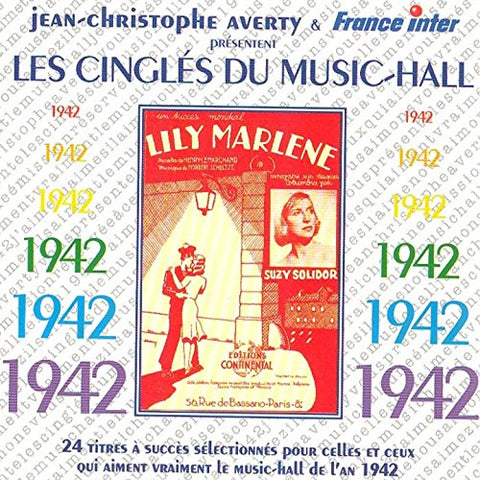 Jean-christophe Averty - Les Cingles Du Music Hall : 1942 [CD]