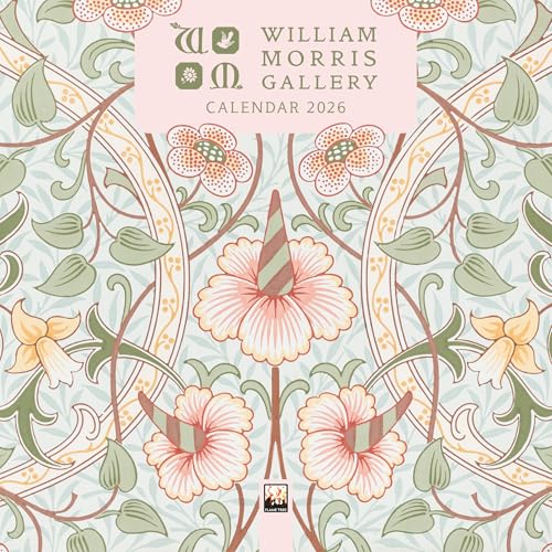 William Morris Gallery Mini Wall Calendar 2026 (Art Calendar)