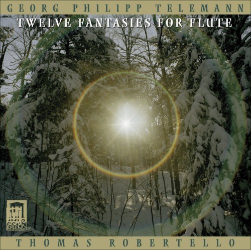 Thomas Robertello - Twelve Fantasies for Flute [CD]