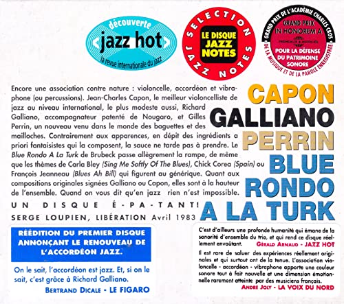Capon-galliano-perrin - Blue Rond0 A La Turk [CD]