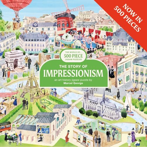 The Story of Impressionism 500 pieces : a 500-piece art history jigsaw puzzle