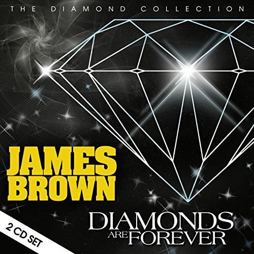 James Brown “Diamonds Are Forever” CD cover with a large diamond graphic.