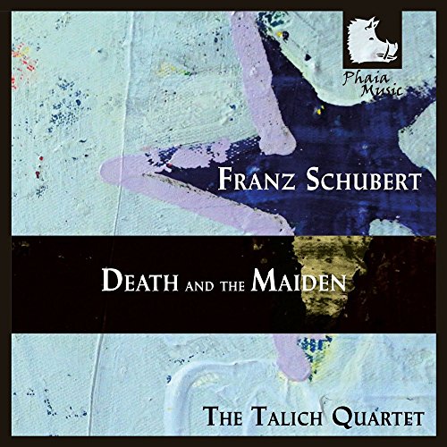 CD cover for Schubert’s “Death and the Maiden” performed by the Talich Quartet.