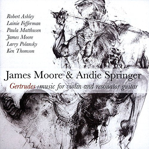 James Moore - Polansky: Gertrudes - Music for Violin and Resonator Guitar [CD]