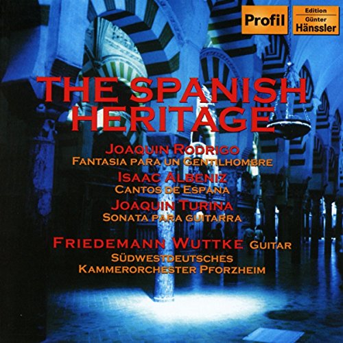 Friedemann Wuttke - RODRIGO: Fantasia Para un Gentilhombre / ALBENIZ: Cantos de Espana / TURINA: Guitar Sonata [CD]