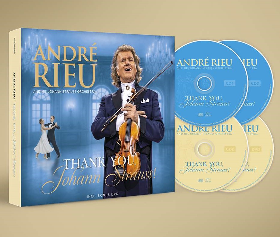 Andre Rieu - Thank You, Johann Strauss [CD]