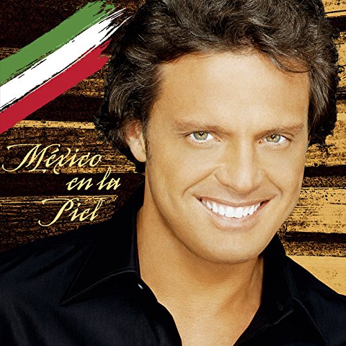 Luis Miguel smiling on album cover "Mexico En La Piel", vinyl record.