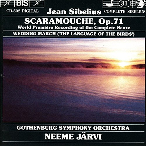 Gothenburg So - Sibelius: Scaramouche; Wedding March [CD]