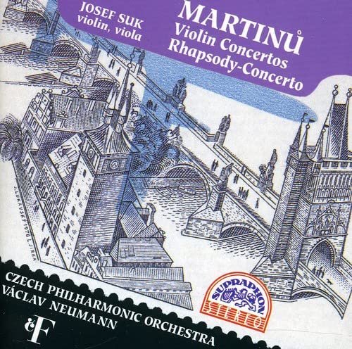 Czech Po And Neumann And Suk - Martinu - Violin Concertos / Rhapsody-Concerto [CD]