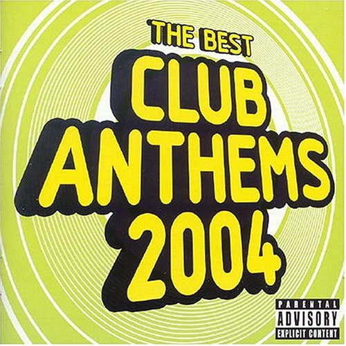 CD cover for “Best Club Anthems Summer 2004” with yellow and green design.