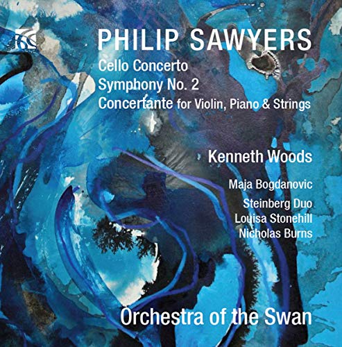 Orch Of The Swan/woods - Philip Sawyers: Cello Concerto, Symphony No. 2, Concertante for Violin, Piano & Strings [CD]