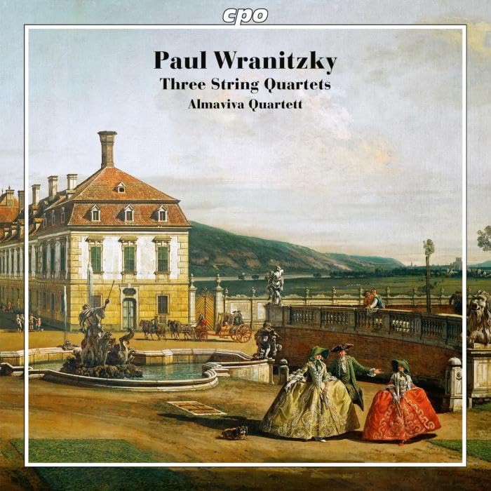 Almaviva Quartet - Paul Wranitzky: Three String Quartets Op. 32 No. 4; Op. 2 No. 2 & Op. 49 [CD]