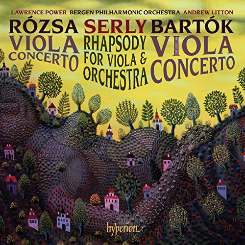 Lawrence Power; Andrew Litton: Bergen Philharmonic Orchestra - Bartok & Rozsa: Viola Concertos [CD]