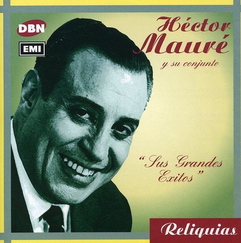 CD cover featuring a portrait of Héctor Maure, a smiling musician.