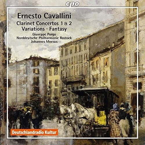 Progo/npr Orch/moesus - Cavallini:Clarinet Concerto [CD]