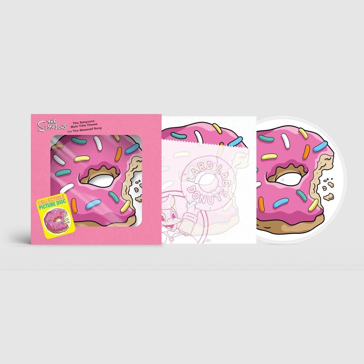 Various  - The Simpsons (Donut Picture Disc Vinyl) [VINYL]