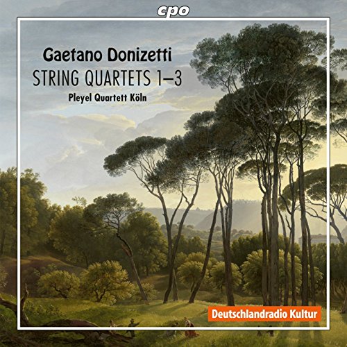 Pleyel Quartett Koln - Gaetano Donizetti: String Quartets 1 - 3 [Pleyel Quartett Köln; Ingeborg Scheerer; Milena Schuster; Andreas Gerhardus; Marie Deller] [Cpo: 777909-2] [CD]