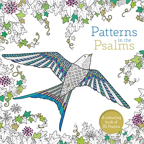 Patterns in the Psalms: A Christian Bible Colouring Book For Adults