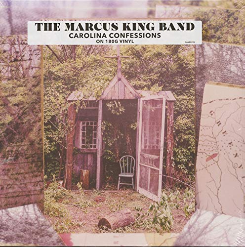 Vinyl album cover for The Marcus King Band, featuring a rural church.