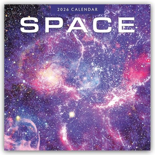 Space 2026 Square Wall Calendar