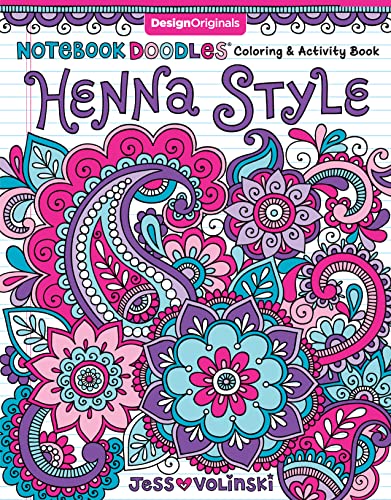 Notebook Doodles Henna Style : Coloring & Activity Book