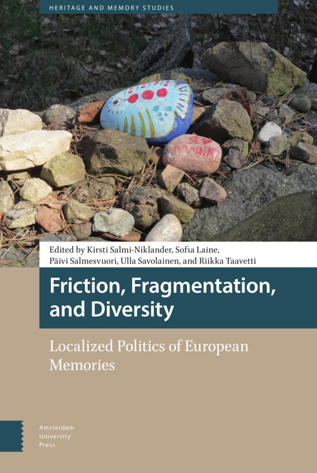 Book cover with painted rocks and text: "Friction, Fragmentation, and Diversity.