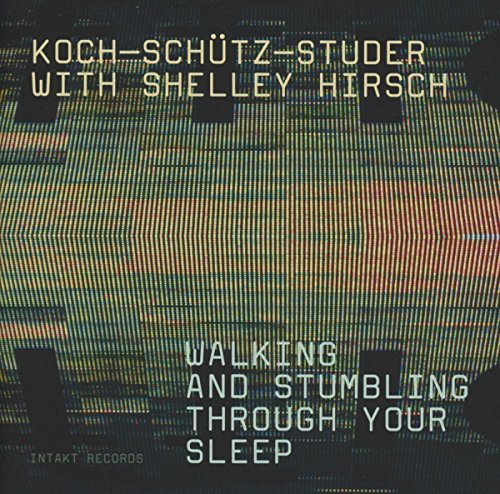 CD cover for "Walking Stumbling Sleep" by Koch,hans, with abstract art.