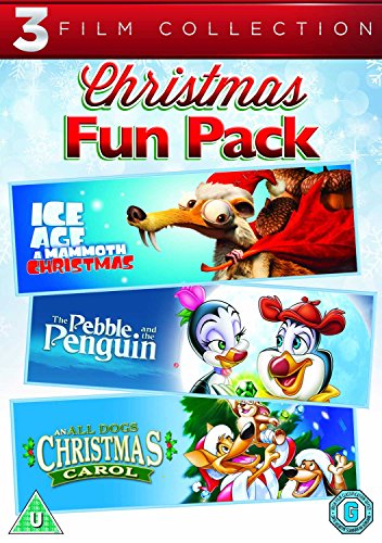 Ice Age: A Mammoth Christmas / The Pebble And The Penguin / An All Dogs Christmas Carol Christmas Fun Pack [DVD]