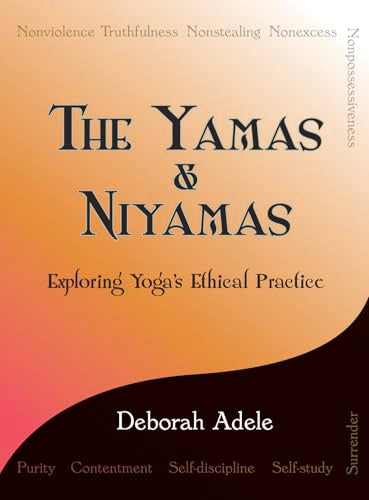 Book with brown cover, Sanskrit symbols, and simple title and author text.