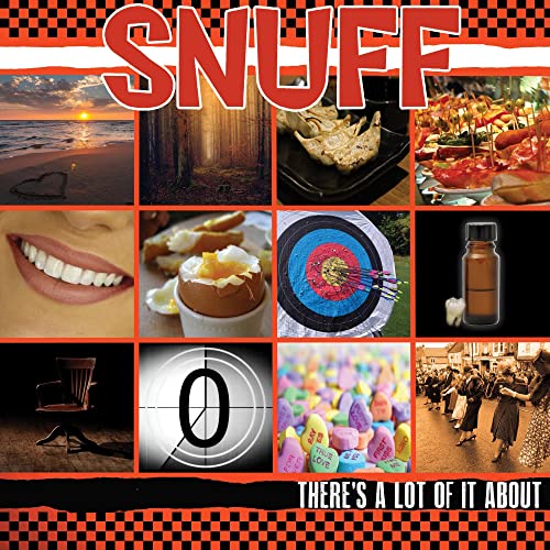 CD cover for Snuff’s “There’s A Lot Of It About” with collage imagery.
