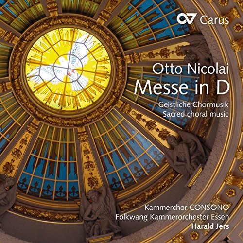 Jers/schnier/thomas/klose/sing - Otto Nicolai: Mass in D major/Sacred Choral Music [CD]